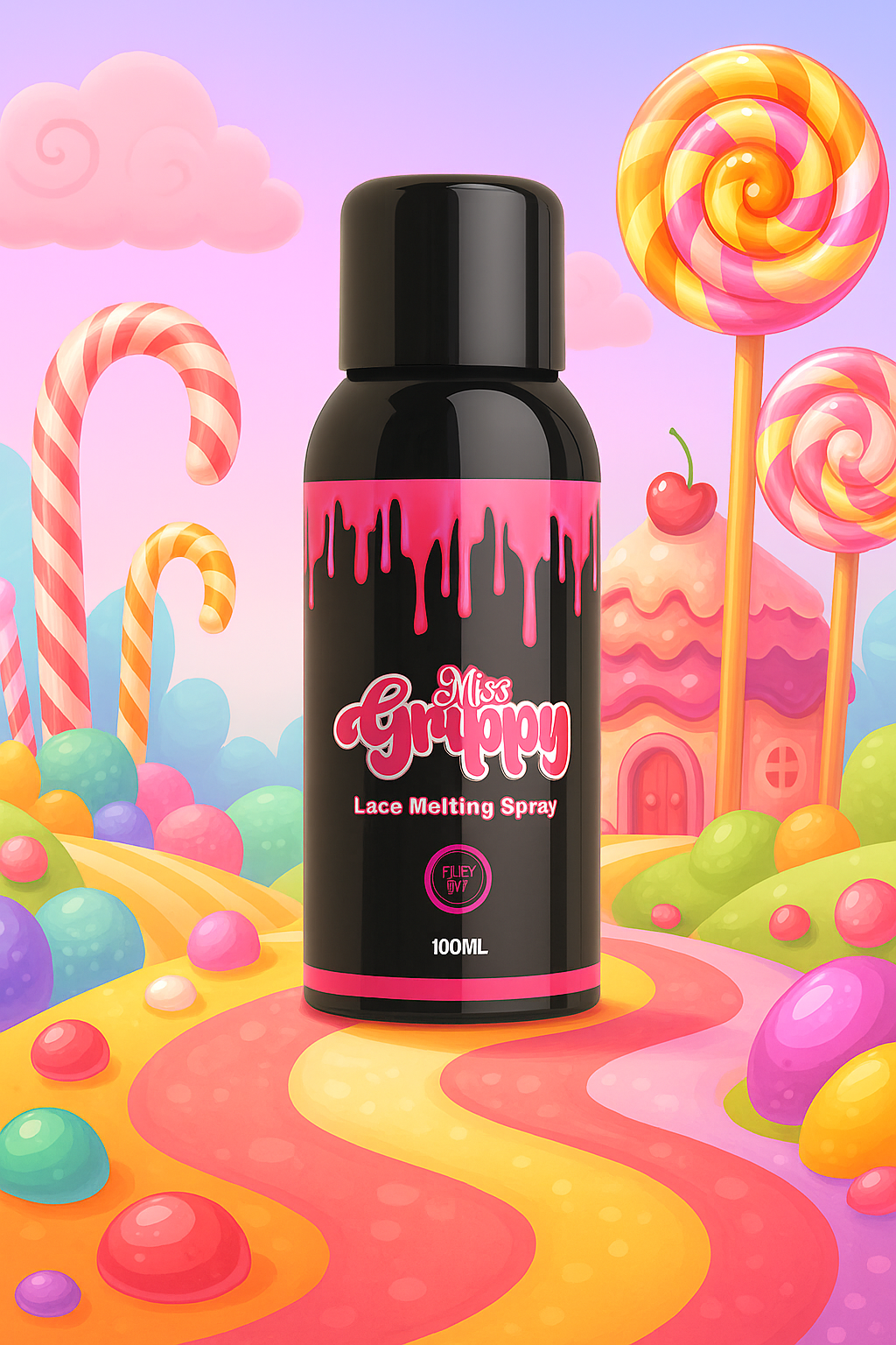 ‘Miss Grippy’ Lace Melt Spray